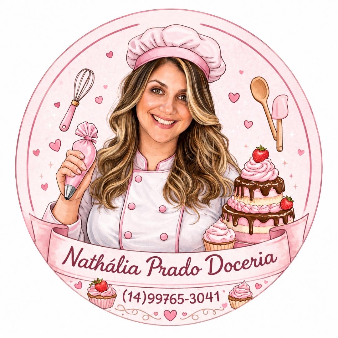 Logo Nathália prado doceria